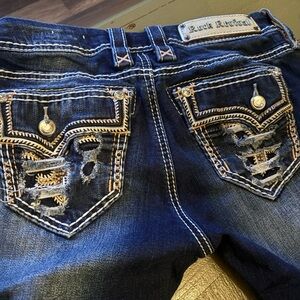 Rock Revival Women's Dark Blue Boot Cut Jeans